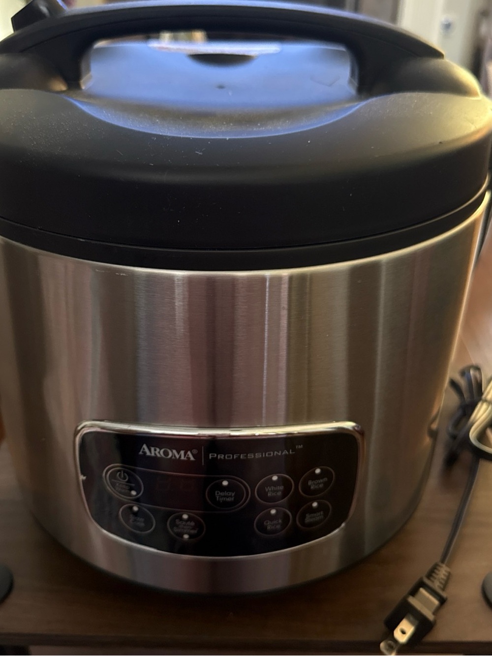 Aroma Profession ARC-3000SB 10 Cup Digital Rice Cookr & Slow Cooker/Steamer-NWOB